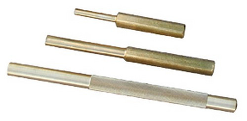 ATD Tools 4075 3-Piece Brass Punch Set for Precision Work