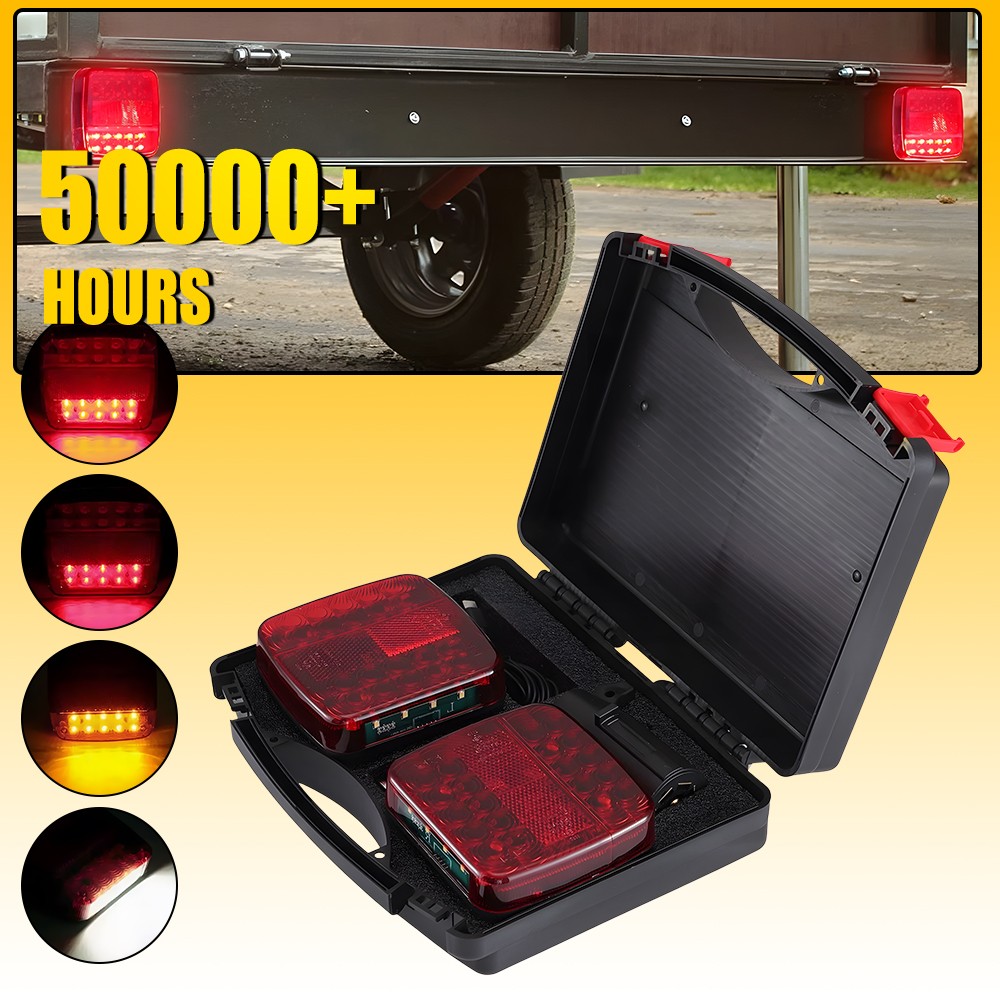 Wireless Magnetic Trailer Lights – Rechargeable LED TailLight Kit For Trailer