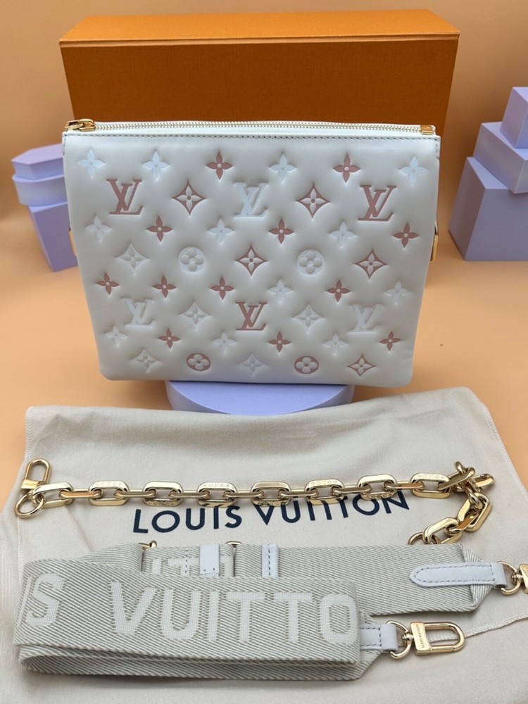 LOUIS VUITTON PM COUSSIN BAG IN MULTICOLOR LEATHER