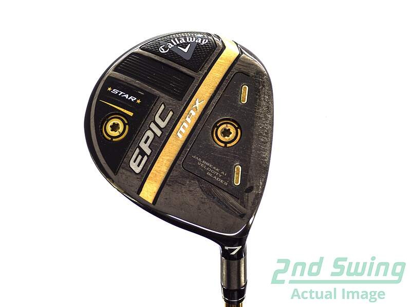 Callaway EPIC MAX Star Fairway Wood 7 Wood 7W Graphite Stiff Right 42.0in