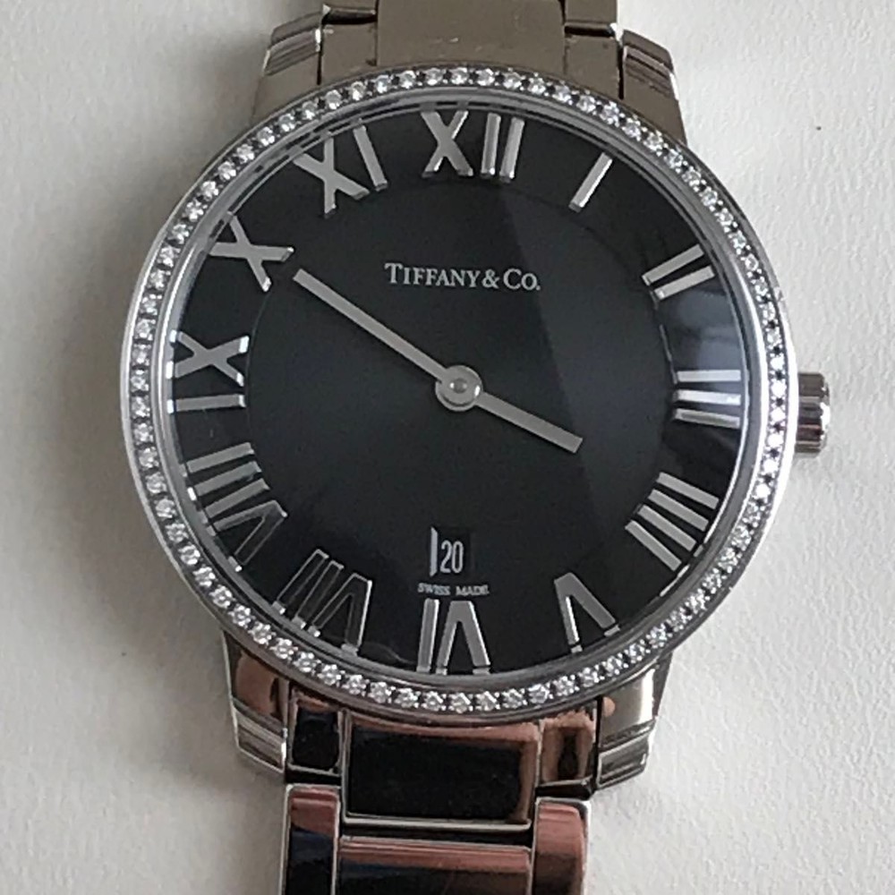 Beauty Tiffany Atlas Dome Bezel Diamond Women s Watch Quartz