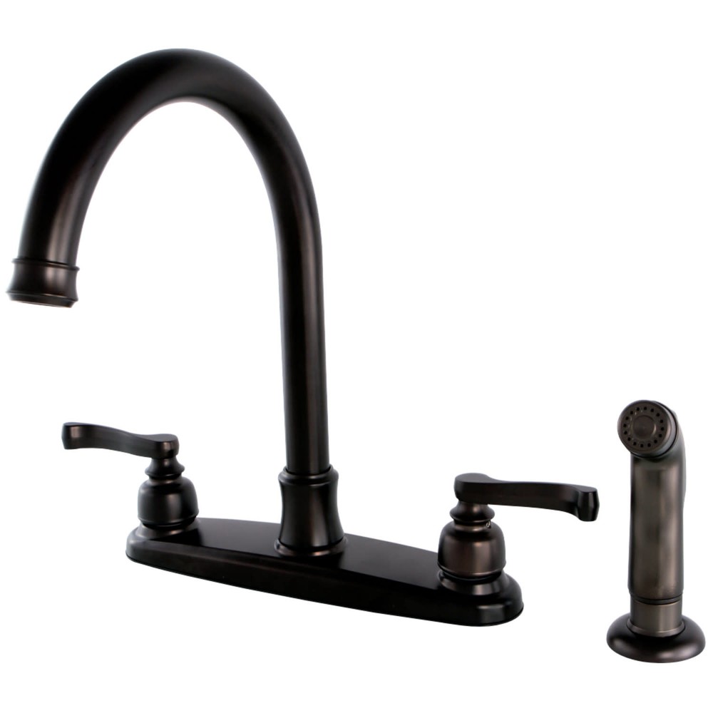 Kingston Brass FB779.FLSP Royale 1.8 GPM Standard Kitchen Faucet