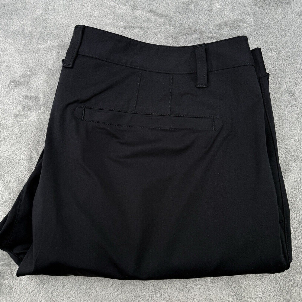 Rhone Mens 38 40x32 Commuter Classic Black Stretch Chino for Golf & Performance