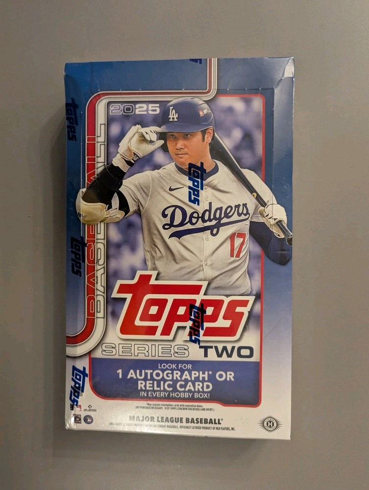 2025 Topps Series 2 Baseball Hobby Box Sealed w/ Free Shipping