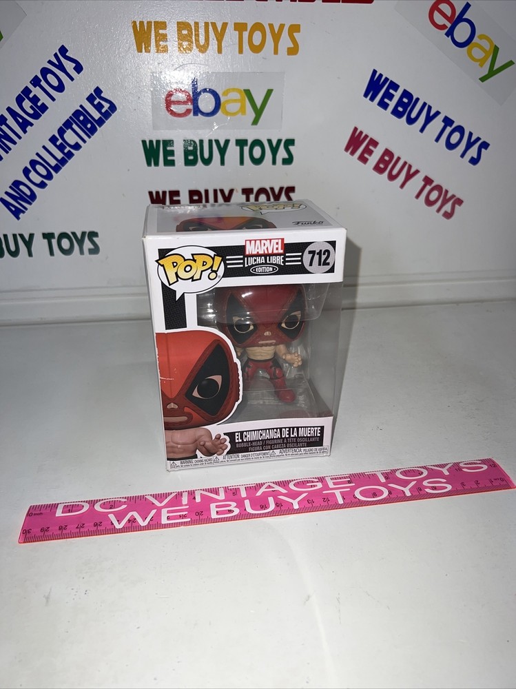 Funko Pop Marvel El Chimichanga De La Muerte Deadpool Vinyl Figure #712