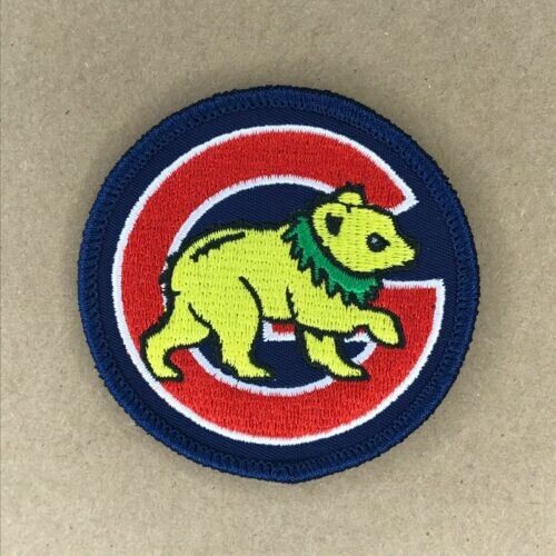 Grateful Cubs Patch - Grateful Dead Wrigley Field Shows (2 Patches)