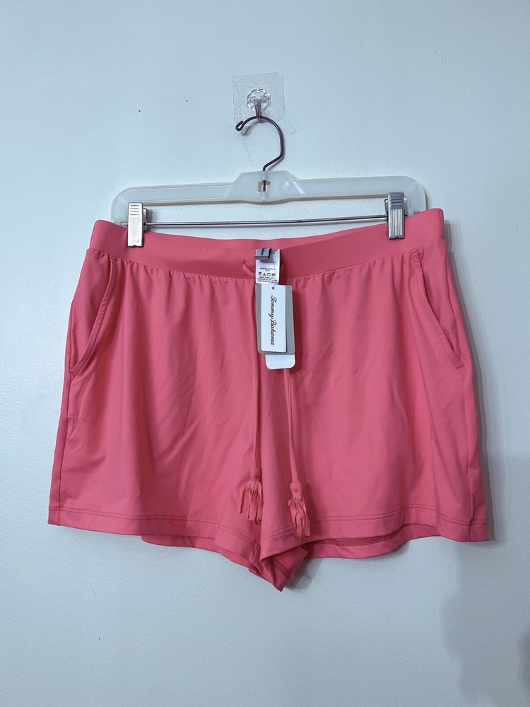 Tommy Bahama Womens size M Pearl pull on short coral coast NWT $84.5