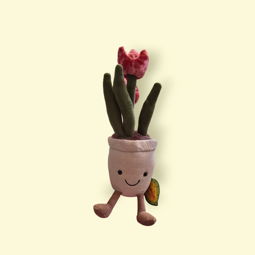 Jellycat Amuseables Flower Pot Plush (Tulip)