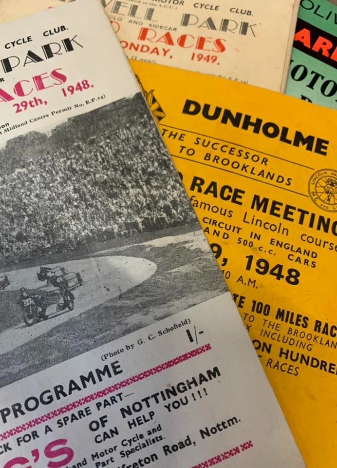 Vintage Motor Cycle Racing Programmes ~ Multi Listing ~ Drop-Down Choice
