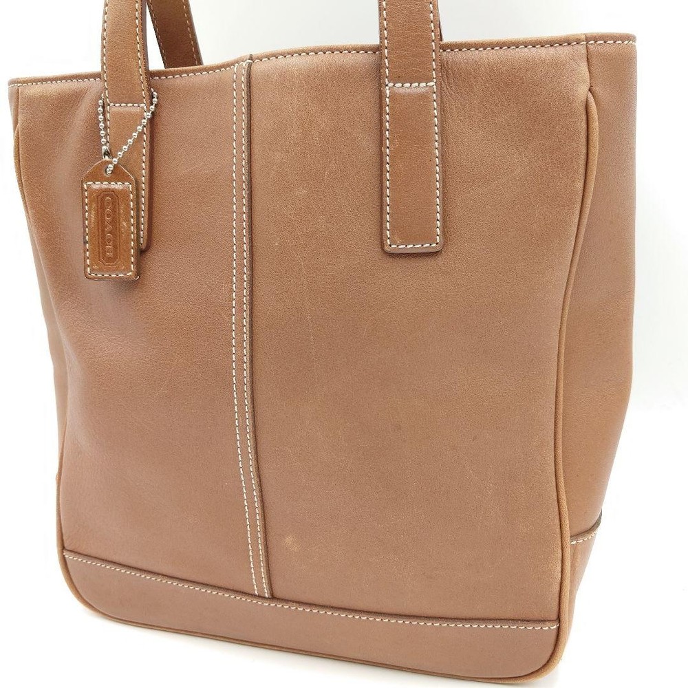 Coach Leather Brown Tote Bag Authentic G06071036 Handbag