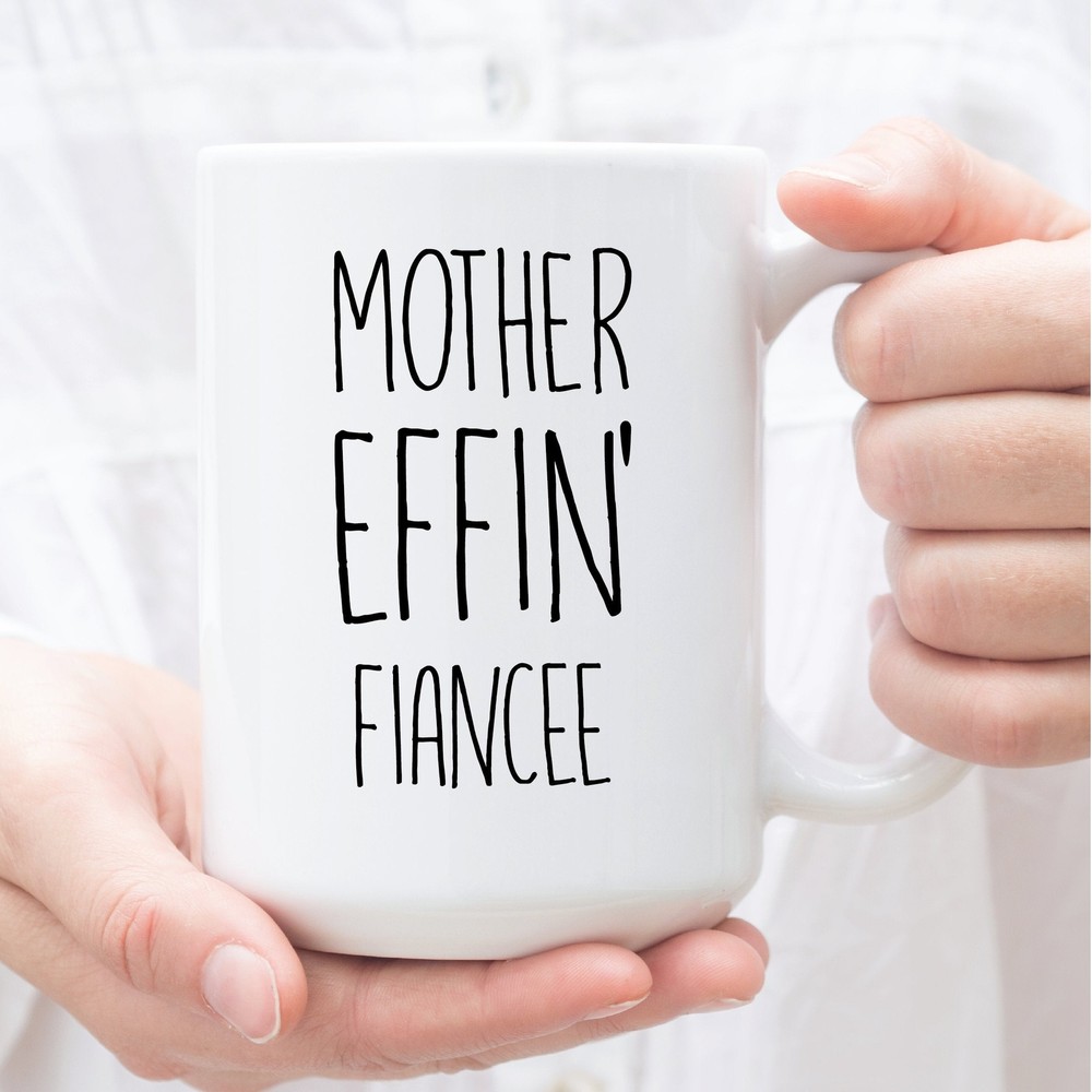 Expletive Fiancee Gift Cup Perfect For Birthday Or Wedding