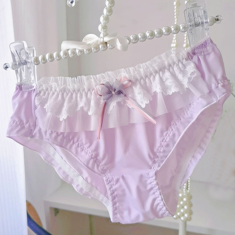 Sexy Cute Japanese Girls Low Waist Panties Briefs Underwear Underpants Sweet