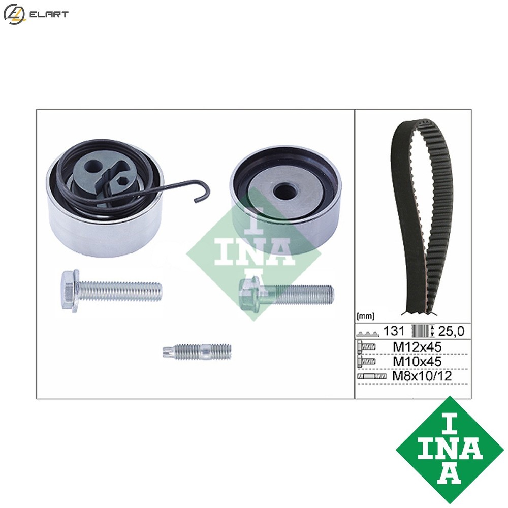 TIMING BELT KIT 530 0494 10 FOR VAUXHALL CORSA/Mk/II/VAN CORSAVAN ASTRAVAN/IV