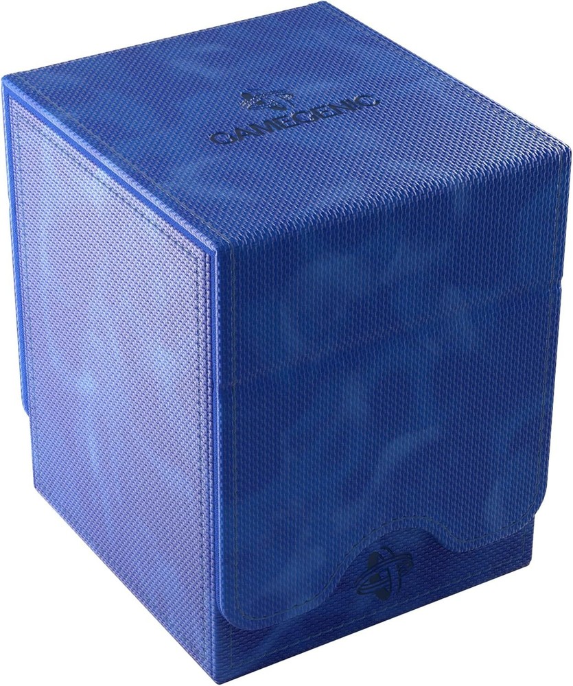 Gamegenic Squire Plus XL MTG Deck Box | Blue 100 CT | Durable & Sturdy Card Deck