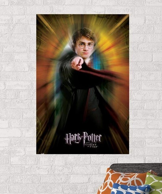 Harry Potter and the Goblet of Fire Movie Poster Wall Art by Trends International  