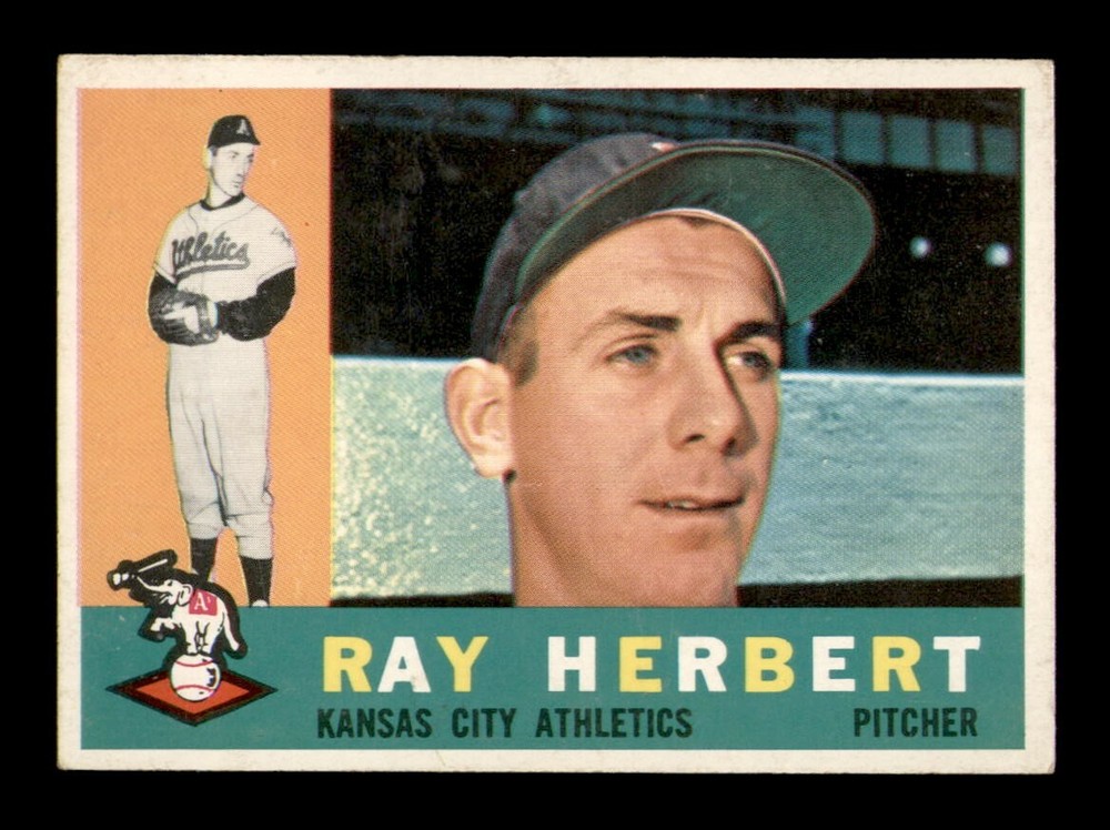 1960 Topps #252 Ray Herbert EX-MINT Baseball Card OBGcards