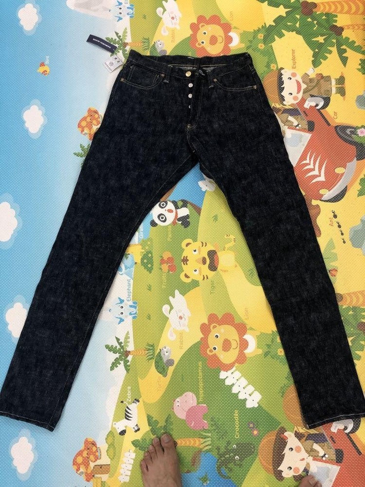 SAMURAI JEANS Shinsengumi Goryokaku S140SXJ-GRK Blue Denim Spring Summer 2021