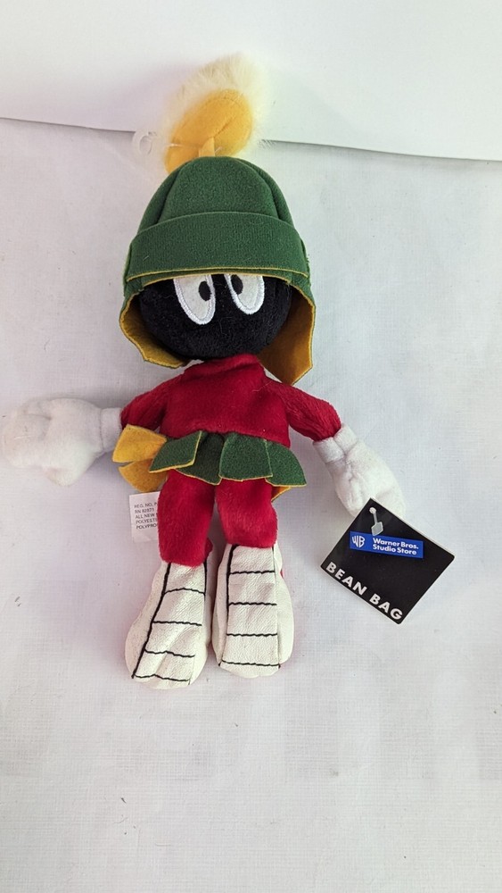 Warner Bros Marvin the Martian Plush Toy New Old Stock