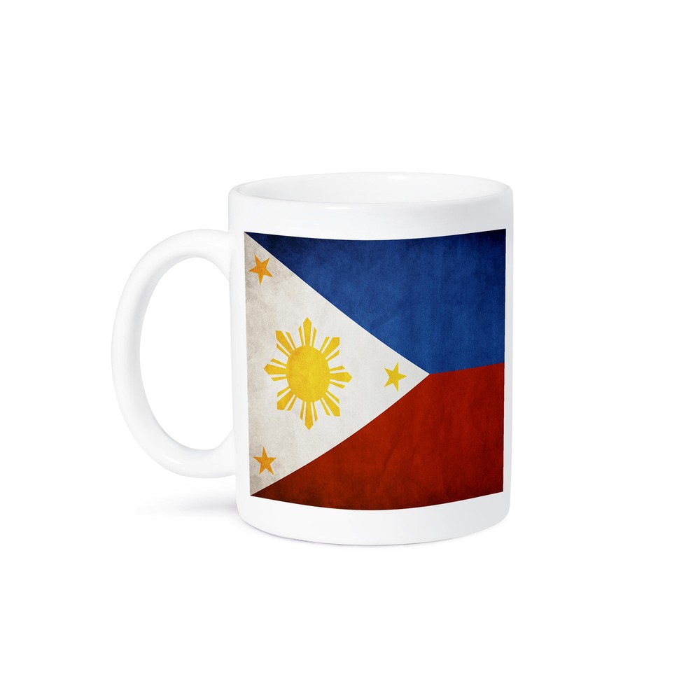 3dRose Philippines Flag Ceramic Coffee Mug 11 oz
