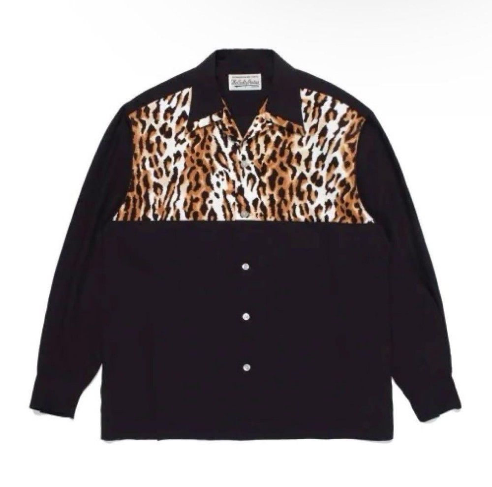 Sold Out Wacko Maria Two-Tone 50s Shirt in Size M for Men