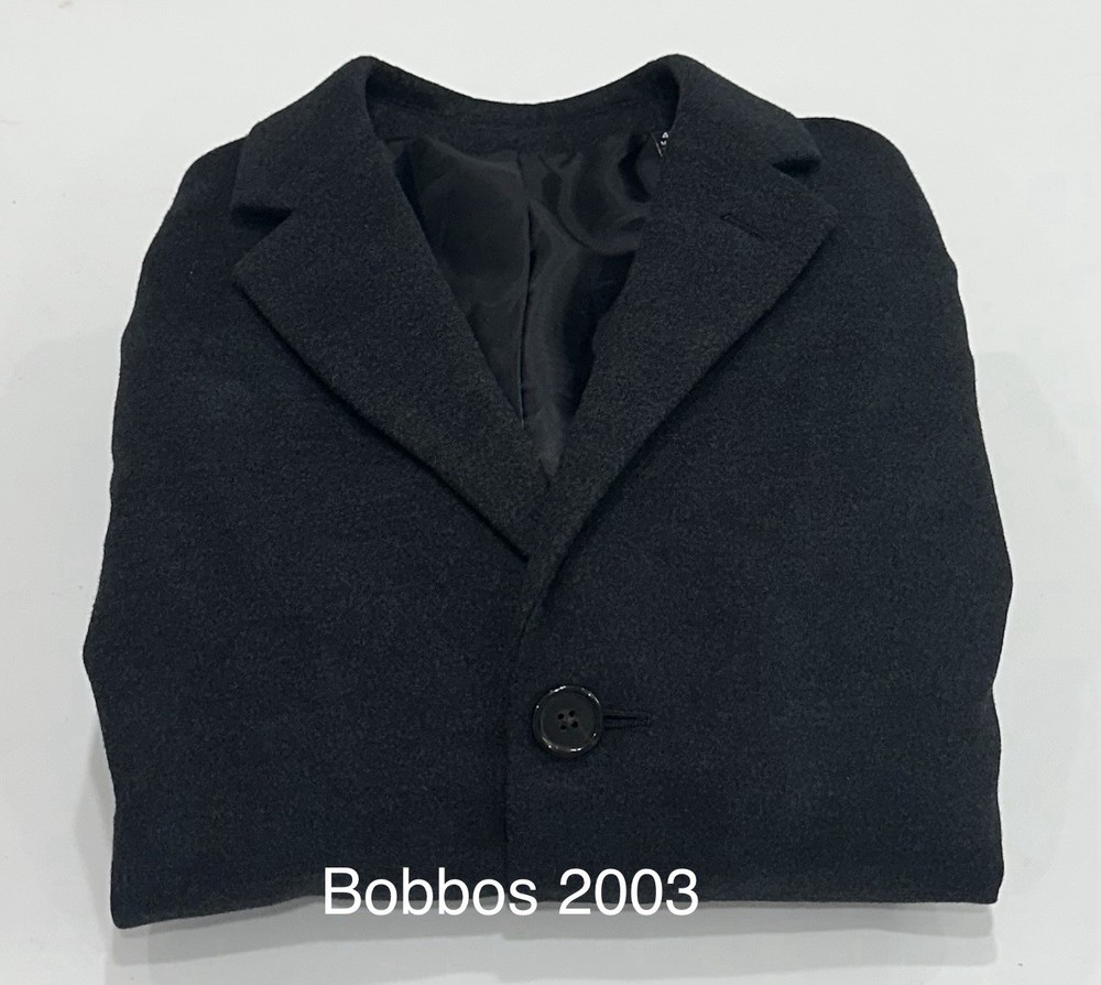 Kenneth Cole Reaction Men's Classic Overcoat Jacket, Gray, Size 42 Short