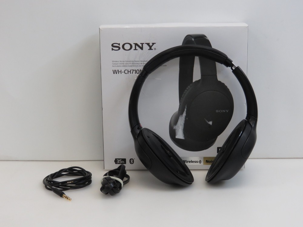 Sony WH-CH710N Wireless Bluetooth Noise Canceling Headphones (BROKEN) [CC272]