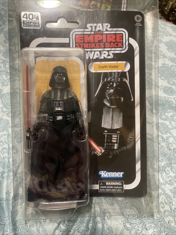 Star Wars Black Series 40th Empire Strikes Back Darth Vader  With Case Mint