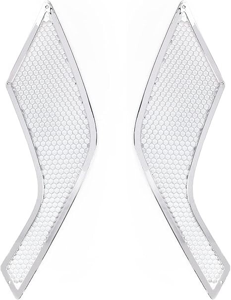 Hood Air Intake Grill Intake Vent Grille Mesh Side Grille Set Compatible with Vo