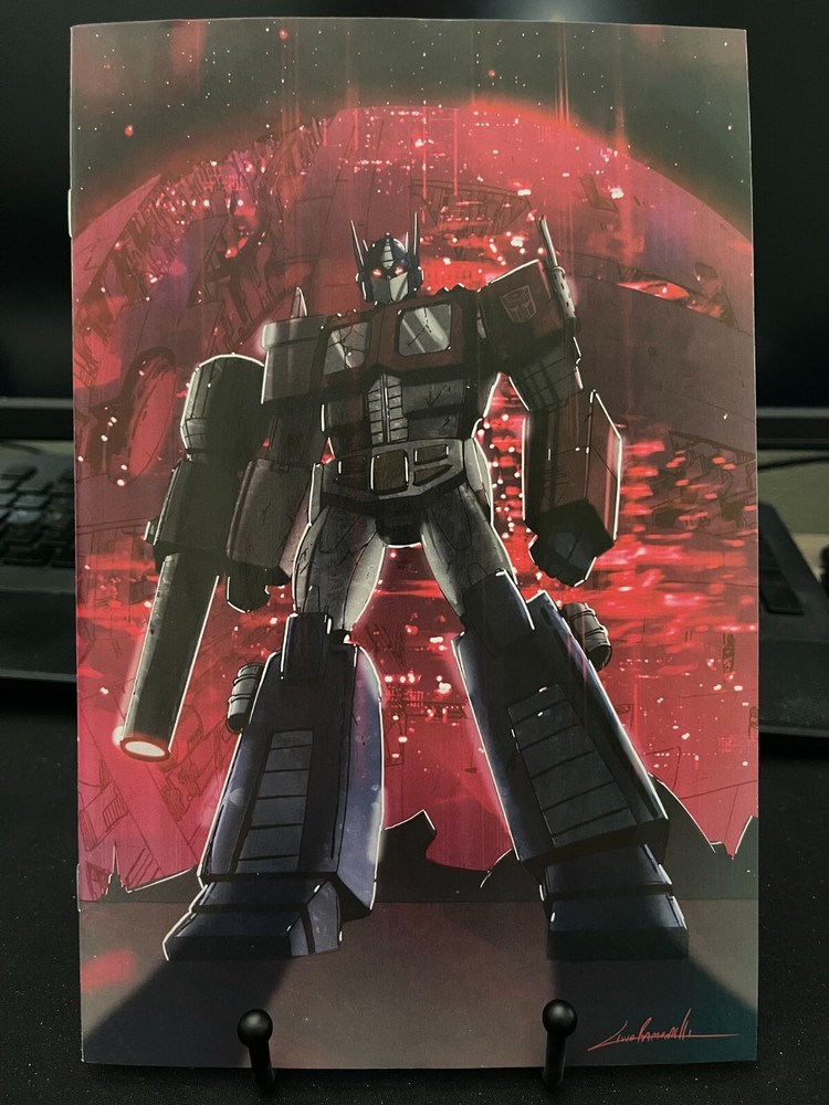 Transformers #10 - Livio Ramondelli SDCC 'Thank You' Variant - Topshelfcomic