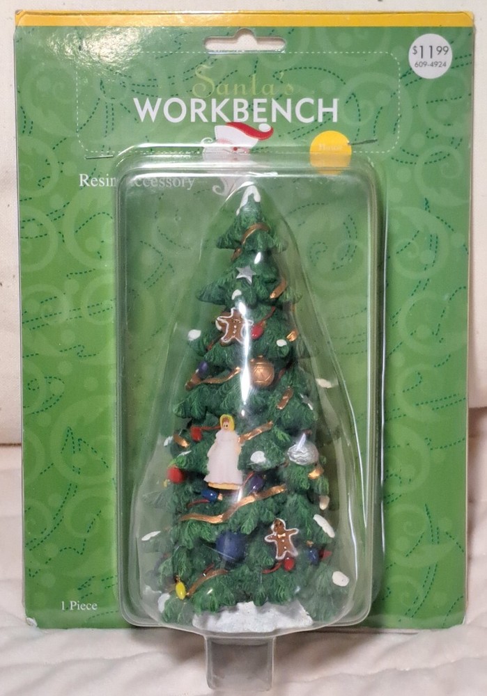 Vintage Santas Workbench Christmas Tree 6.25
