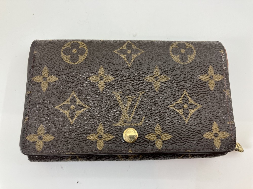 Louis Vuitton Monogram Compact Zip Wallet “Portemonnaie Billets Tresor” ...