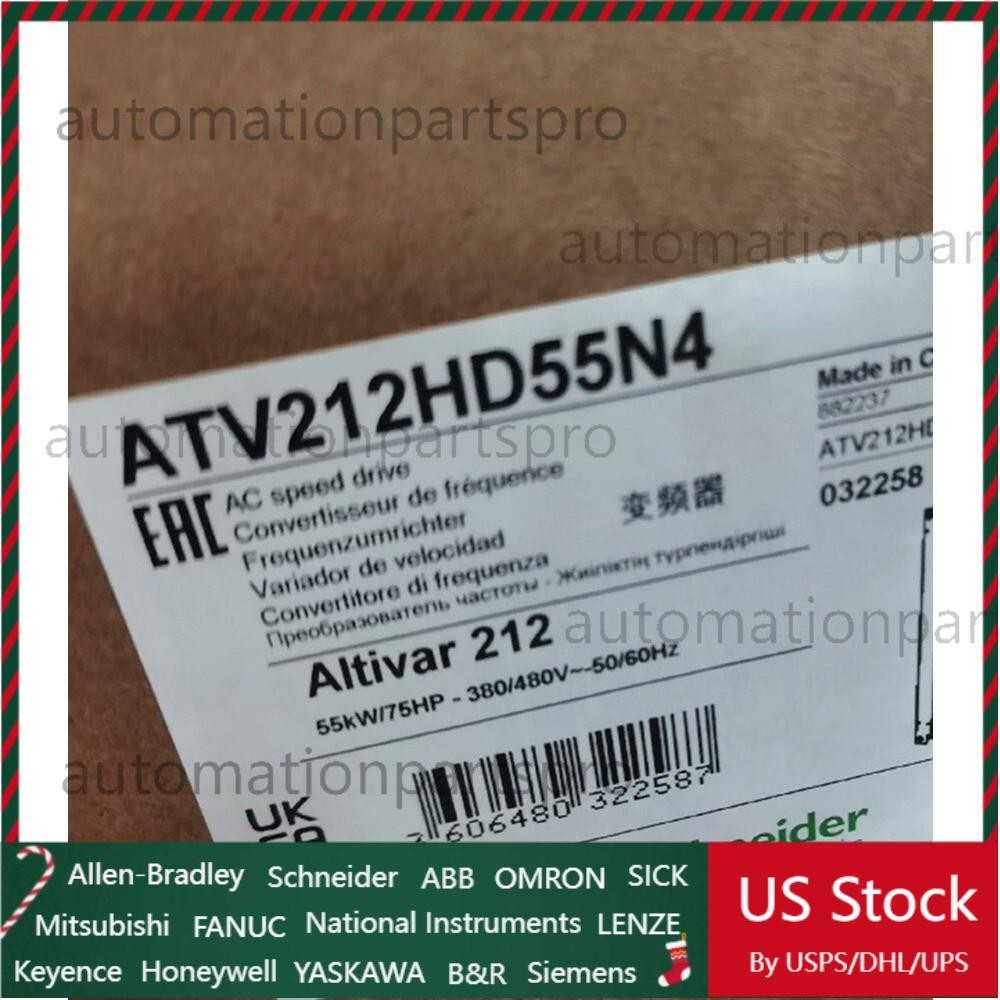 New Schneider ATV212HD55N4 Frequency Converter ATV212HD55N4