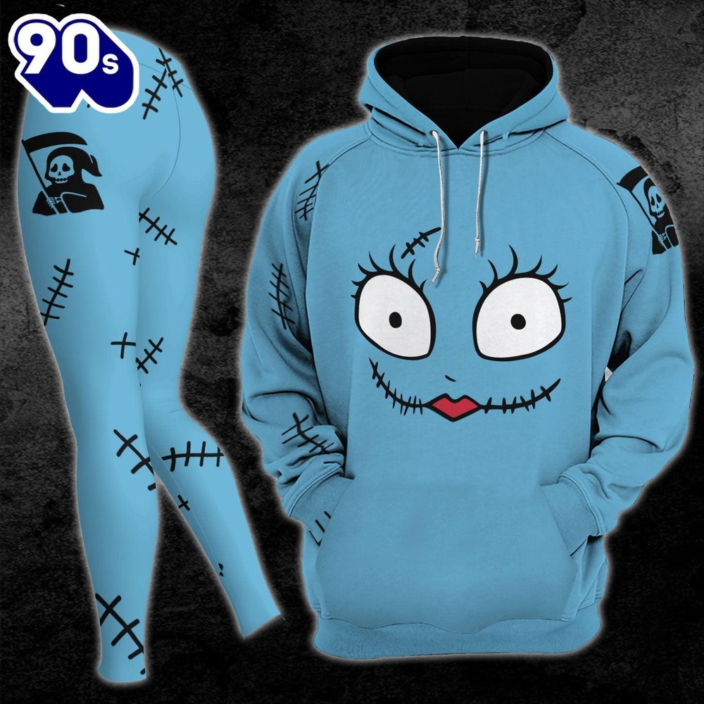 Blue Nightmare Hoodie and Leggings Set - Musicdope90s