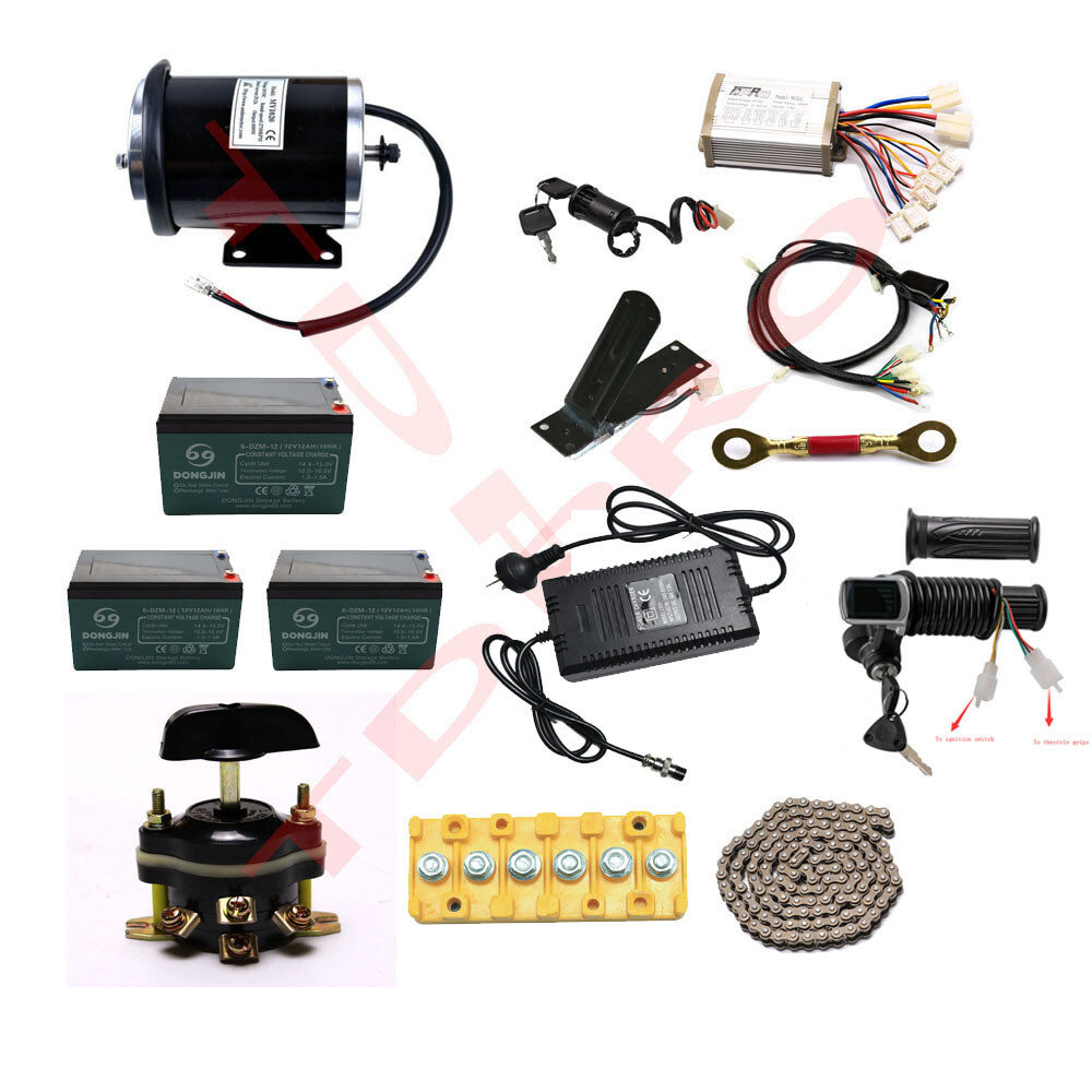 800W 36V Brush Motor Kit Controller for E-Bike Scooter Razor MX350 MX500 E300  
