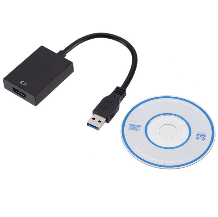 USB 3.0 to HDMI HD cable Conversion line from computer to TV projector
