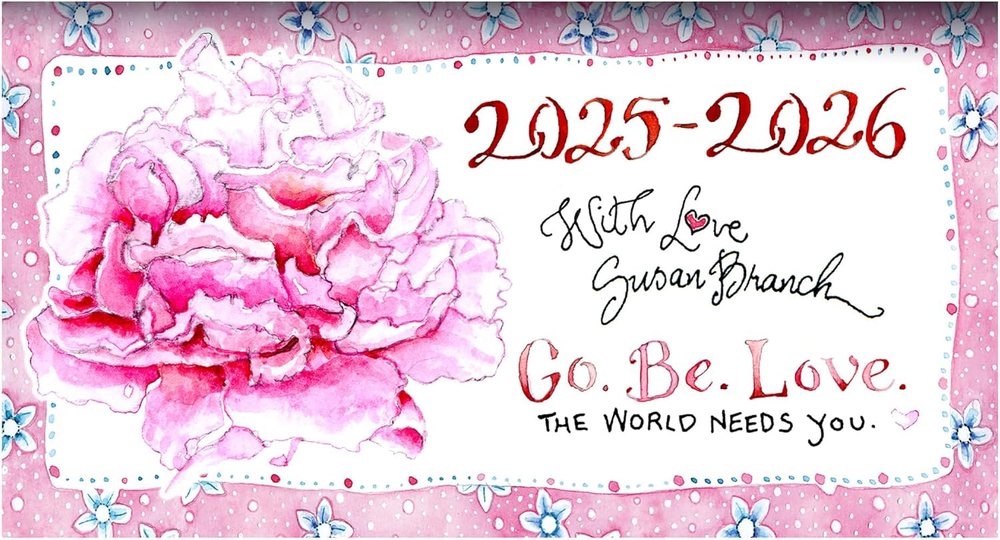 Susan Branch 2025-2026 2-Year Pocket Planner with Monthly Calendar & Notes