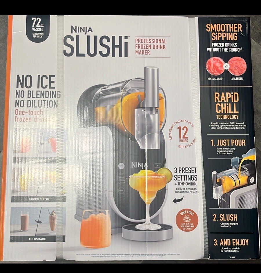 Ninja Slushi FS300 72oz Frozen Drink Maker with 3 Professional Programs