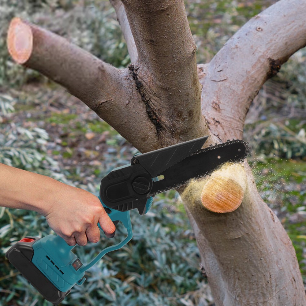 18V Cordless Telescopic Pole Chainsaw Pruner with Battery 3000rpm