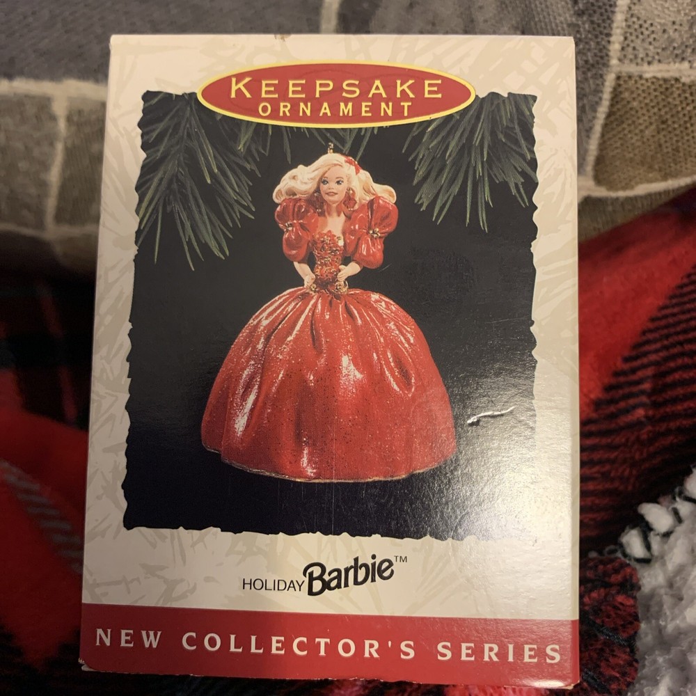 1993 Hallmark Keepsake Holiday Barbie First Edition Collector's Series