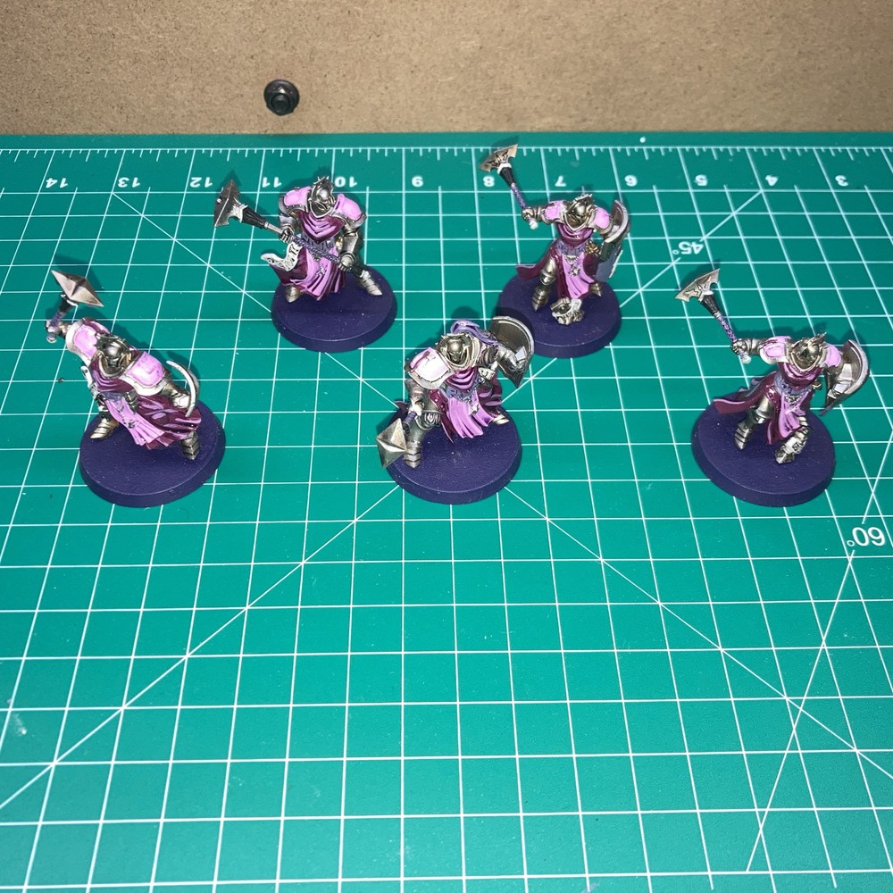 5x SEQUITORS Stormcast Eternals Warhammer Age of Sigmar AOS - Painted