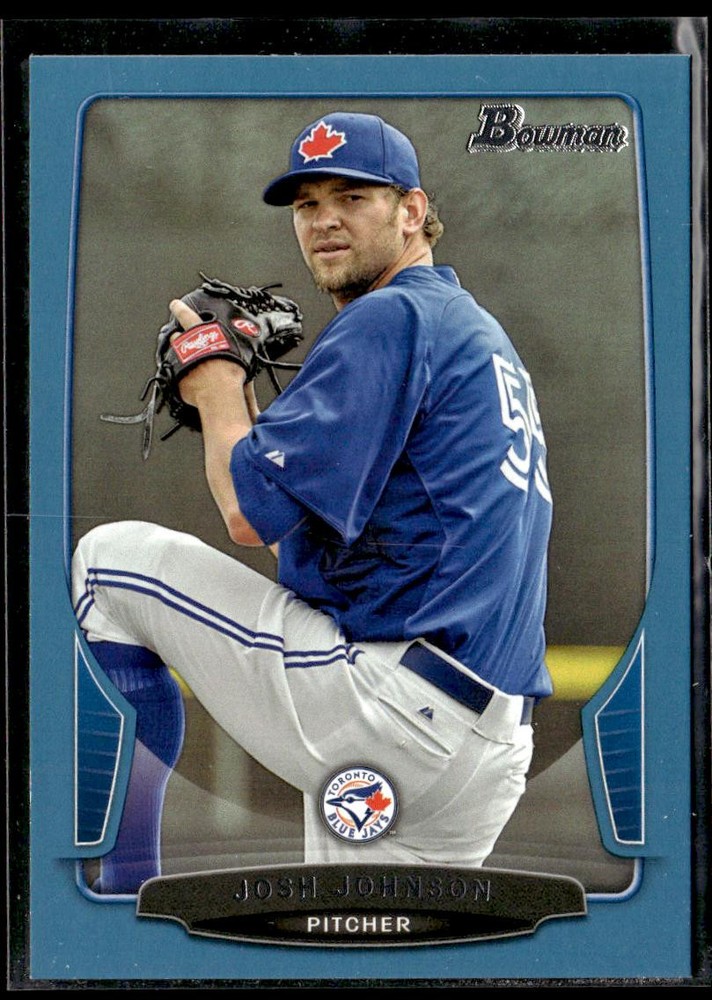 2013 Bowman Josh Johnson Blue #/500 HSC