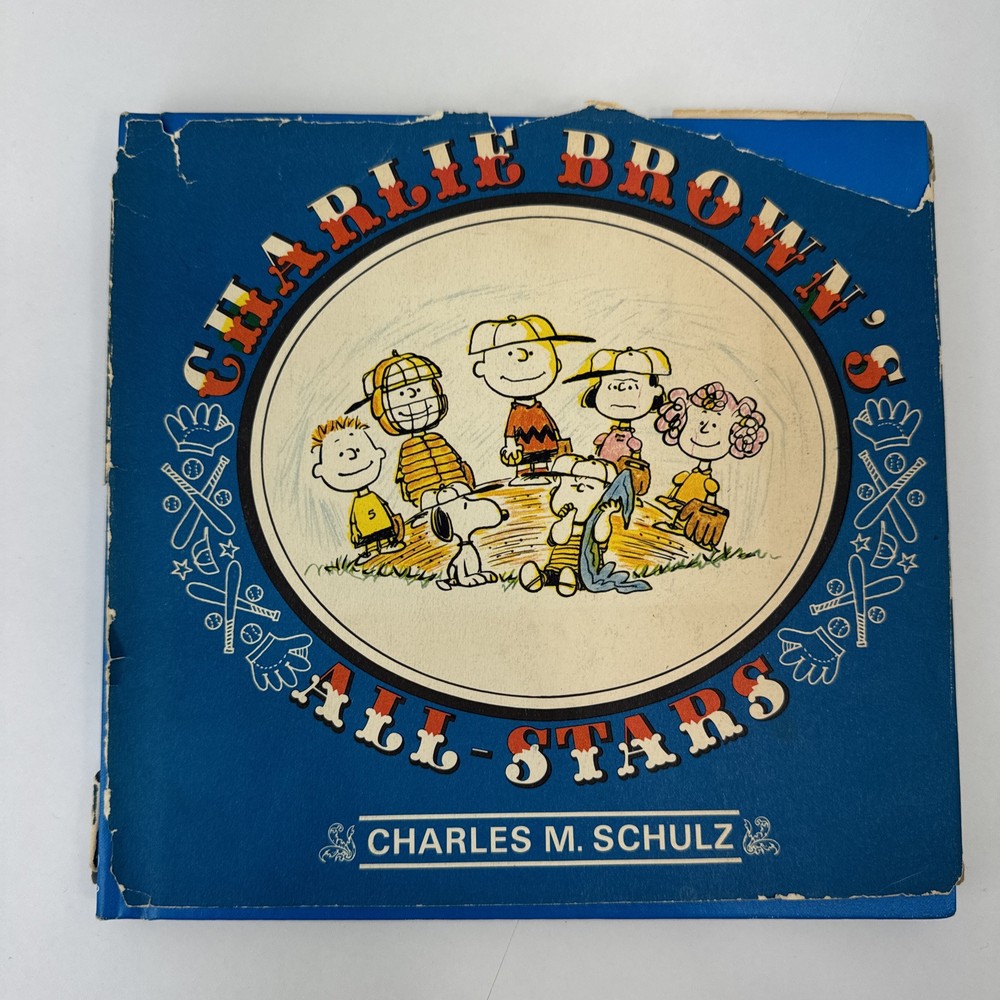 Charlie Brown’s Vintage Peanuts 1st Ed Book All-Stars 1966 by Charles M. Schulz