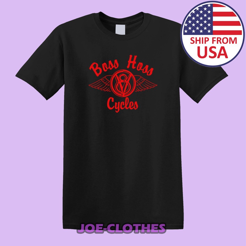 Boss Hoss Motorcycles Men's Black Size S-5XL