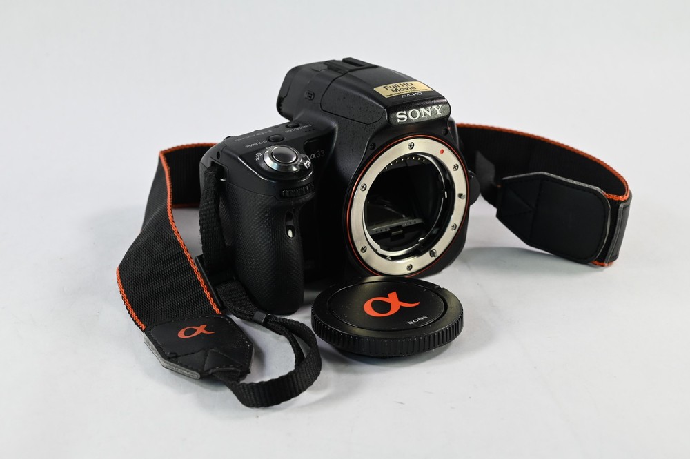 Sony Alpha A33 14.2MP DSLR Camera Body Only Model G934