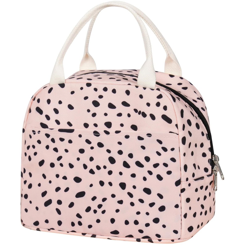 Stylish Pink Insulated Lunch Bag for Women Work or College  