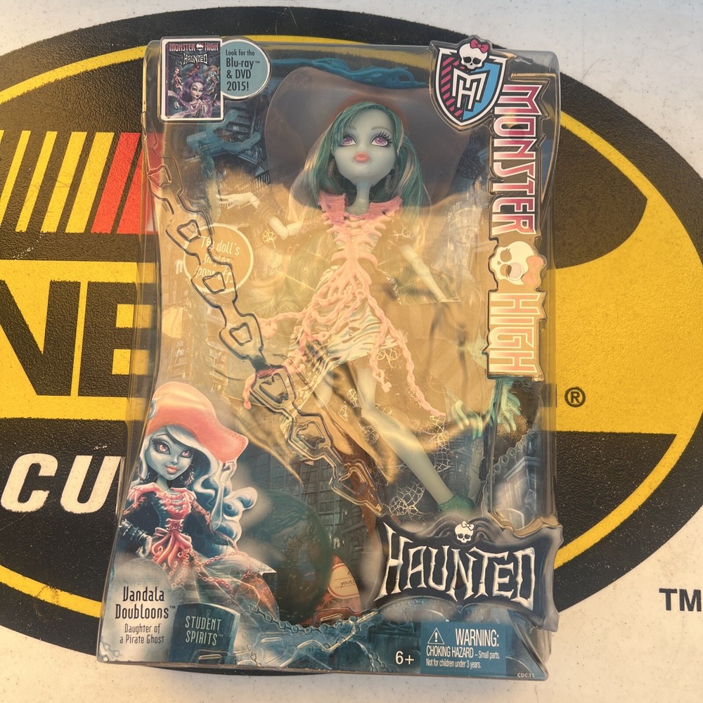 MONSTER HIGH DOLL  HAUNTED VANDALA DOUBLOONS NEW IN BOX