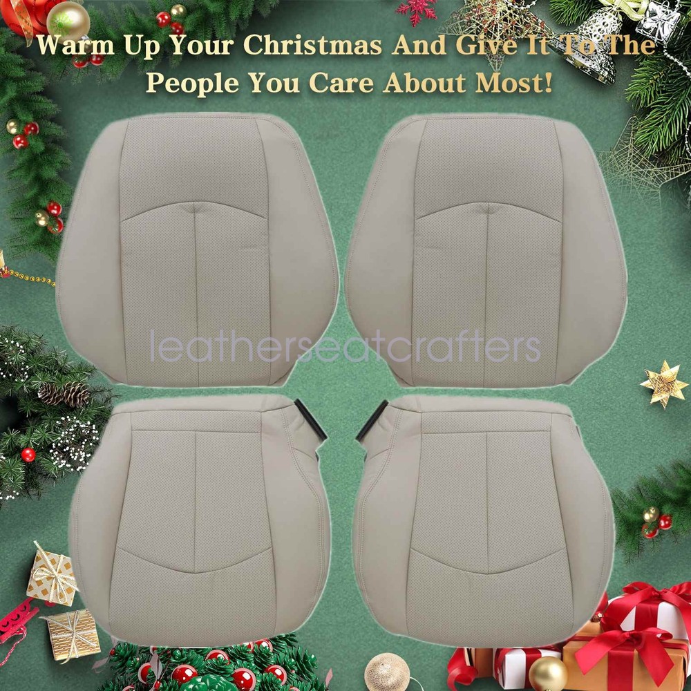 Tan For 2003-2009 Mercedes Benz E-Class Both Side Top & Bottom Seat Cover - New