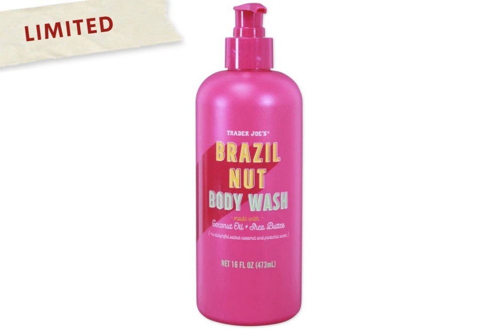 Trader Joe's Brazil Nut Body Wash with Coconut Oil & Shea Butter 16 oz New Sealed