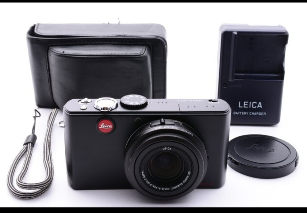 Leica D-LUX 3 10.0MP Digital Camera - Black In excellent condition.