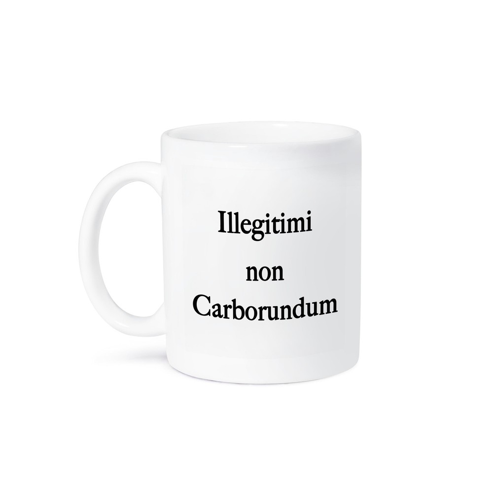 3dRose Black Illegitimi Non Carborundum Coffee Mug